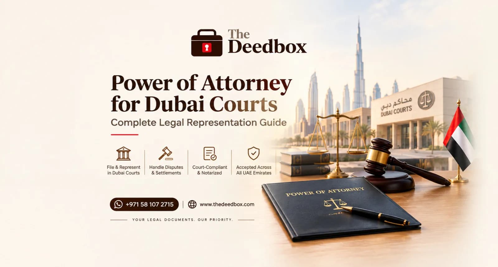 Power of Attorney for Dubai Courts